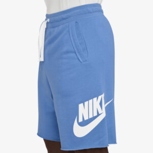 Short Nike Club Alumni French Terry – DX0502‑450 coloris Bleu Royal